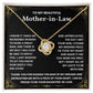 Mothers Day gift for Mother In Law - Love Knot Necklace Lux123
