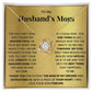 To My Husband's Mom-Loveknot Necklace- Credits To An Amazing Mom