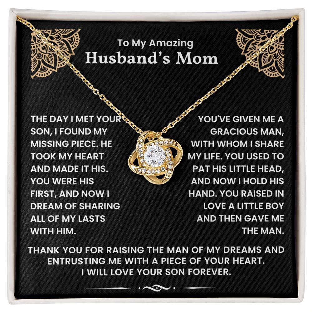 Mother's Day Gift for Husband Mom - Mom Gift Necklace Lux002