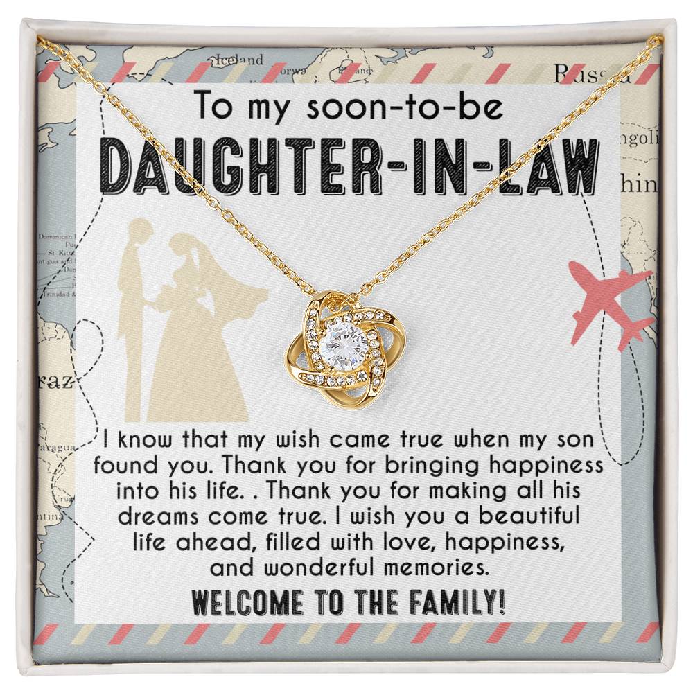 Daughter-in-Law-Into His Life-Loveknot Necklace