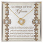 Mom Of Groom-New Mother-Loveknot Necklace