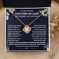 To My Future Mother In Love - Thank You for Raising The Man of My Dreams - Necklace