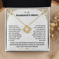 To My Husband's Mom - I Promise to Love Him For The Rest of Mine - Necklace