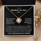 To My Husband's Mom - I'm Prepared To Be His Last - Necklace