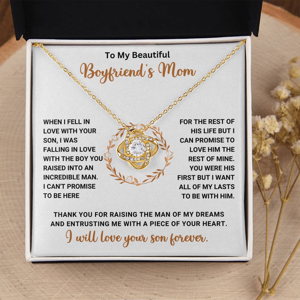 Meaningful Gift for Boyfriend's Mom - Necklace Gift Set