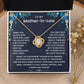To My Mother-in-Law - Thank You for Raising the Man of My Dreams - Necklace Gift Set 341