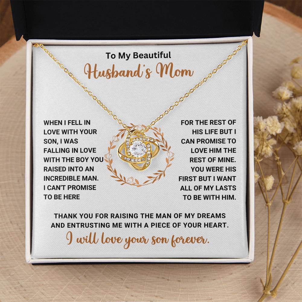 Meaningful Gift for Husband's Mom - Necklace Gift Set