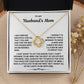 To My Husband's Mom - I'll Never Be Able To Repay You - Necklace