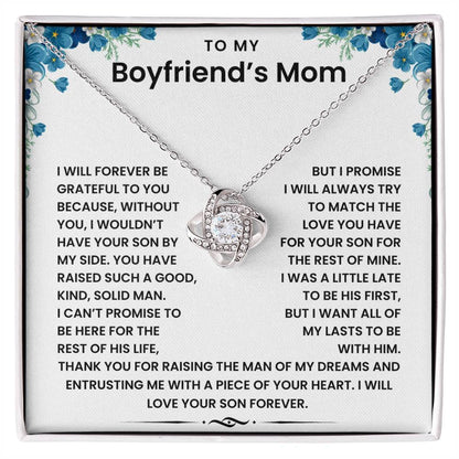 To My Boyfriend's Mom - Necklace Gift Set LUX212