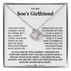 To My Son's Girlfriend - You Are My Daughter In Heart - Necklace