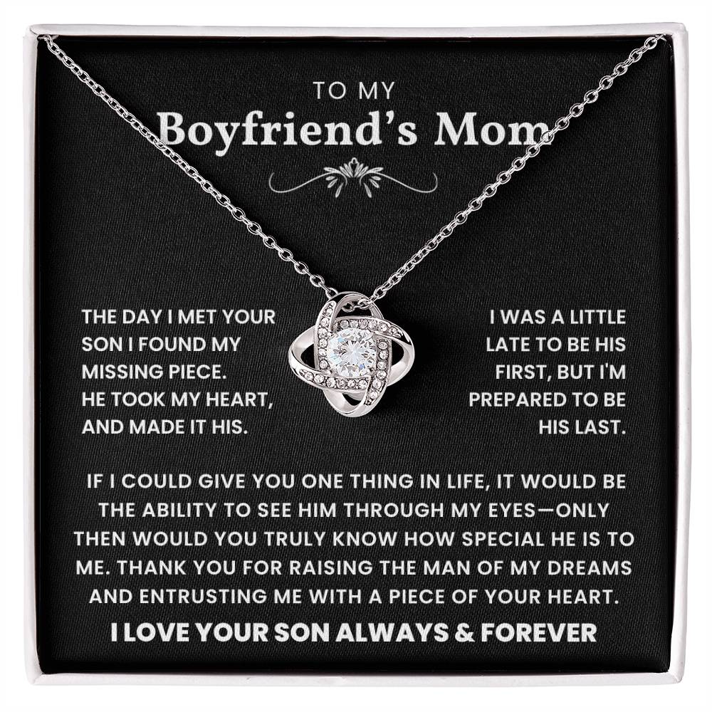 To My Boyfriend's Mom - I'm Prepared To Be His Last - Necklace