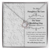 Daughter-In-Law Wedding-Be The One-Loveknot Necklace