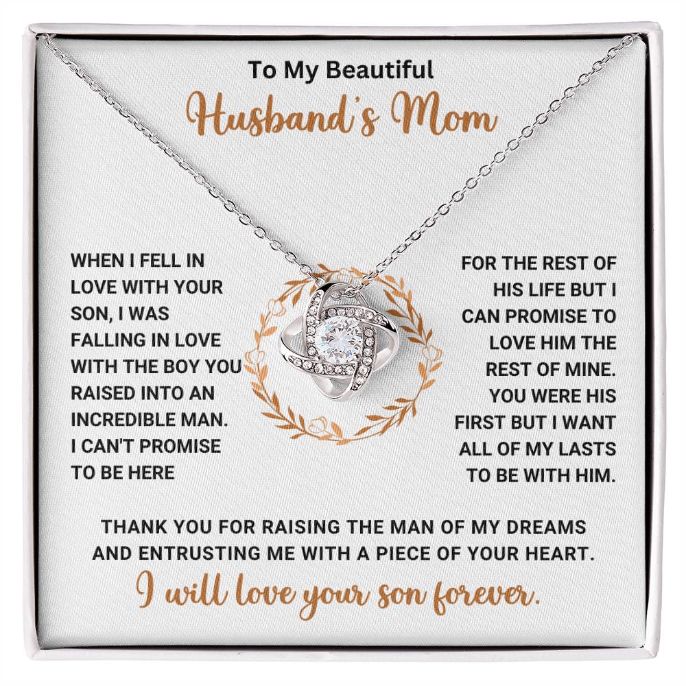 Meaningful Gift for Husband's Mom - Necklace Gift Set