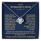 (Almost Sold) To My Husband's Mom - I Will Love Your Son Forever - Necklace