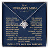 (Almost Sold) To My Husband's Mom - I Will Love Your Son Forever - Necklace