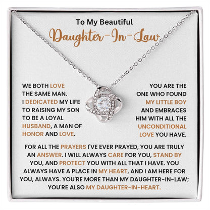To My Daughter In Law - Gift Set Lux321