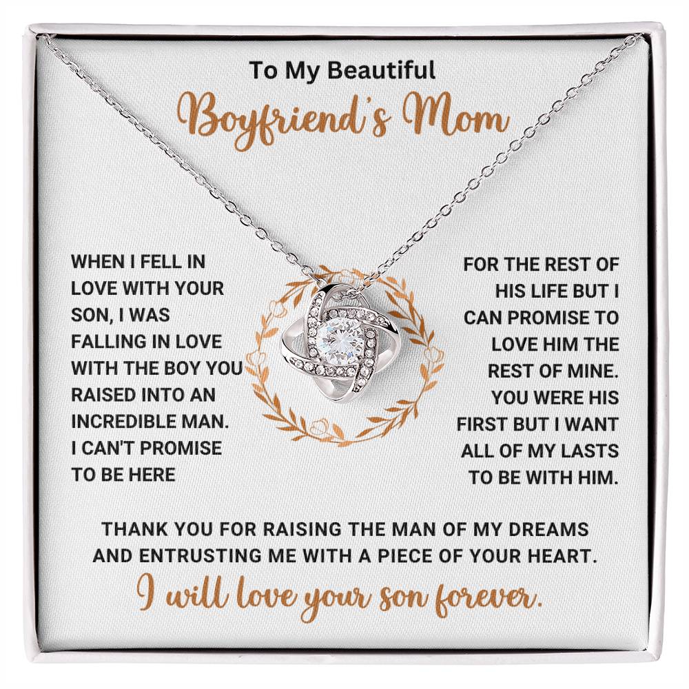 Meaningful Gift for Boyfriend's Mom - Necklace Gift Set