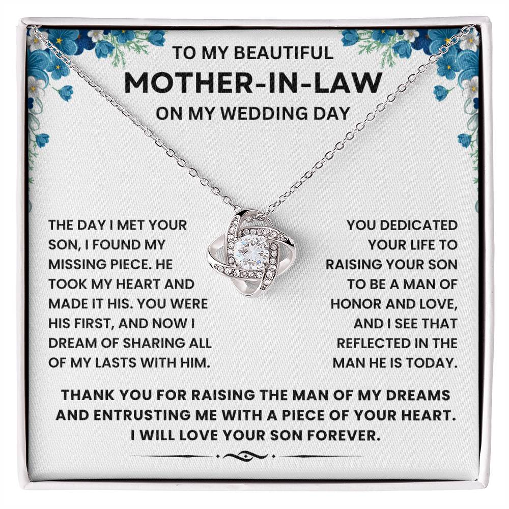 Wedding, Anniversary Gift for Mother-In-Law from Daughter in Law- Necklace Lux321