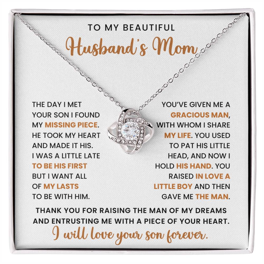 Meaningful Gift for Husband's Mom - Necklace Gift Set