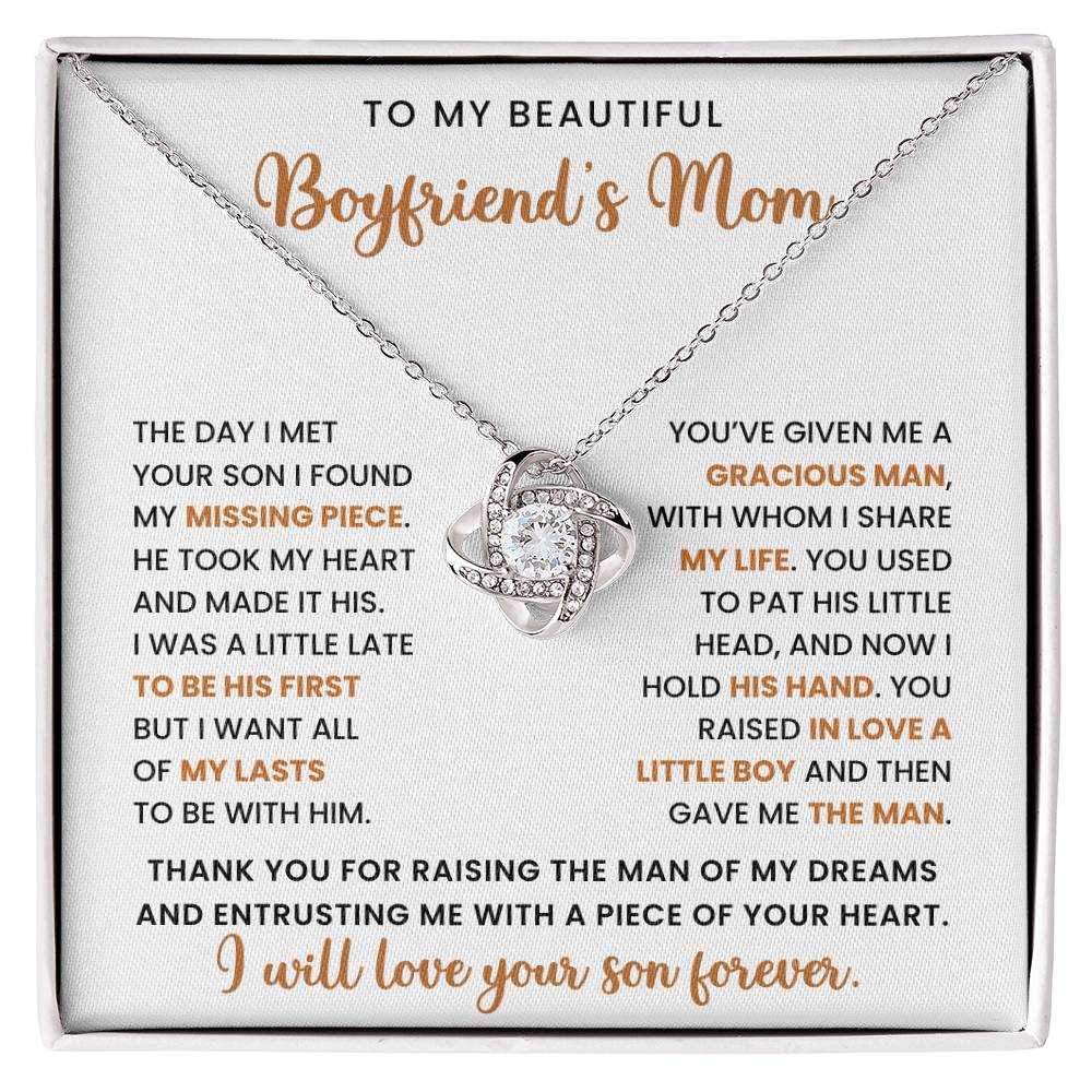 Meaningful Gift for Boyfriend's Mom - Necklace Gift Set