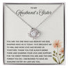 To My Husband's Sister-Loveknot Necklace- You Are An Amazing Sister-In-Law