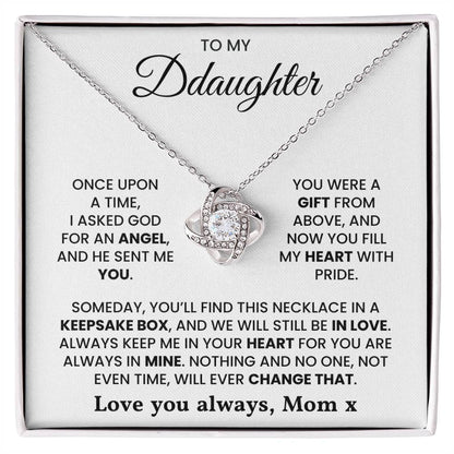 To My Daughter - You Were A Gift From Above - Necklace