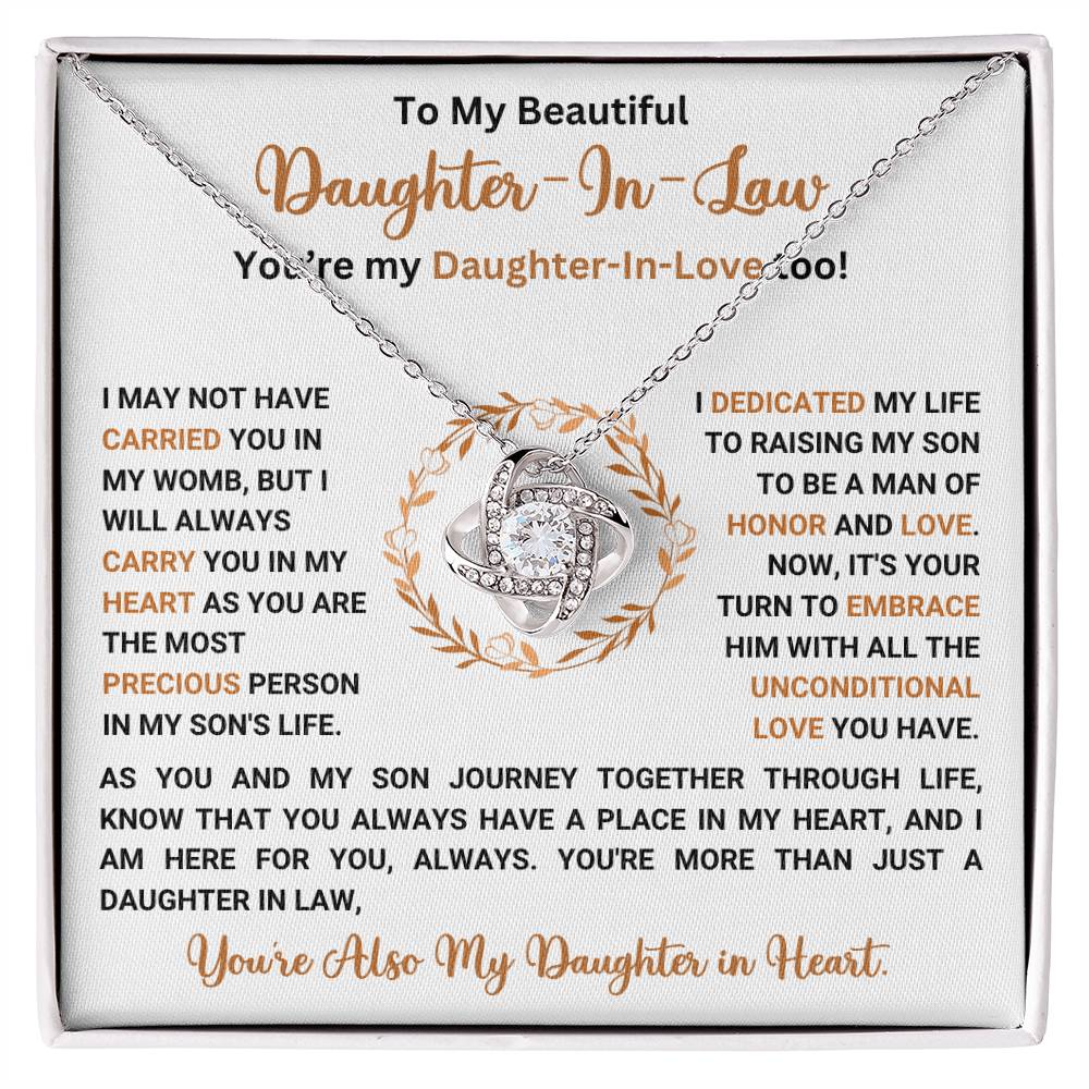 To My Daughter In Law - Gift Set Lux325