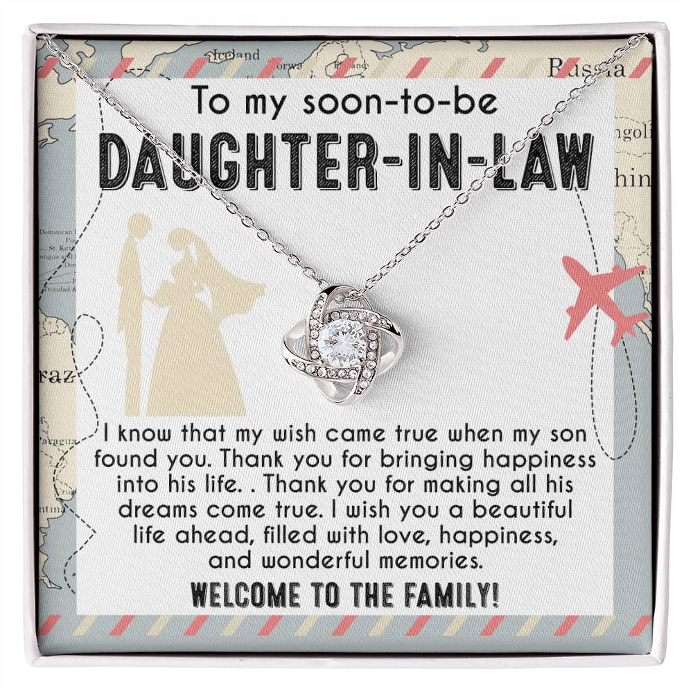 Daughter-in-Law-Into His Life-Loveknot Necklace