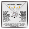To My Husband's Mom - Thank You For Entrusting Me With A Piece Of Your Heart - Necklace