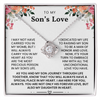 To My Son's Love- Valentine's Day, Anniversary Gift for Son's Girlfriend, Daughter In Law
