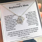 To My Boyfriend's Mom - Thank You For Raising The Man of My Dreams - Necklace