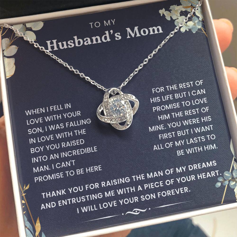 Mother's Day Gift for Husband Mom - Mom Gift Necklace Lux004