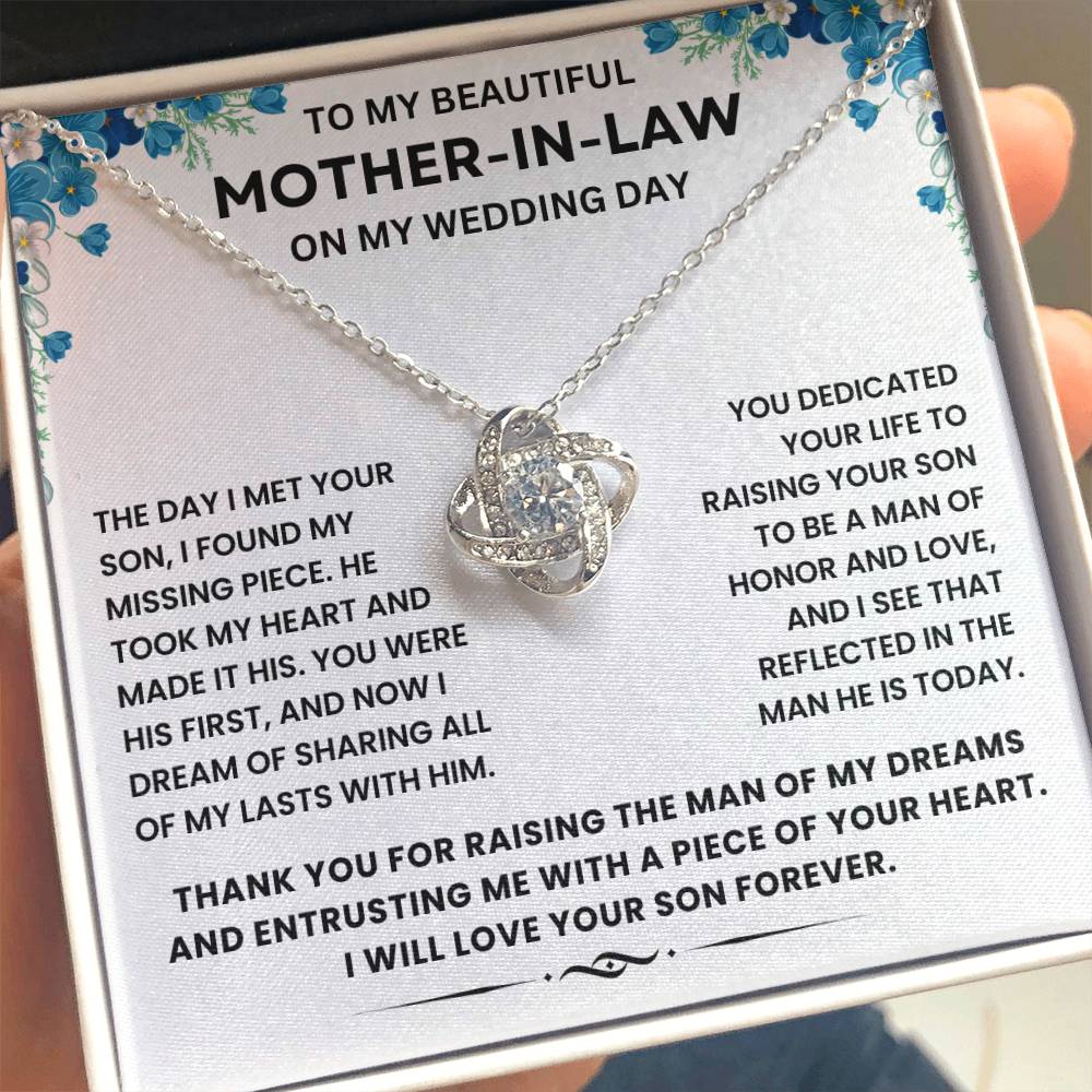 Wedding, Anniversary Gift for Mother-In-Law from Daughter in Law- Necklace Lux321