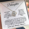 To My Daughter - You Were A Gift From Above - Necklace