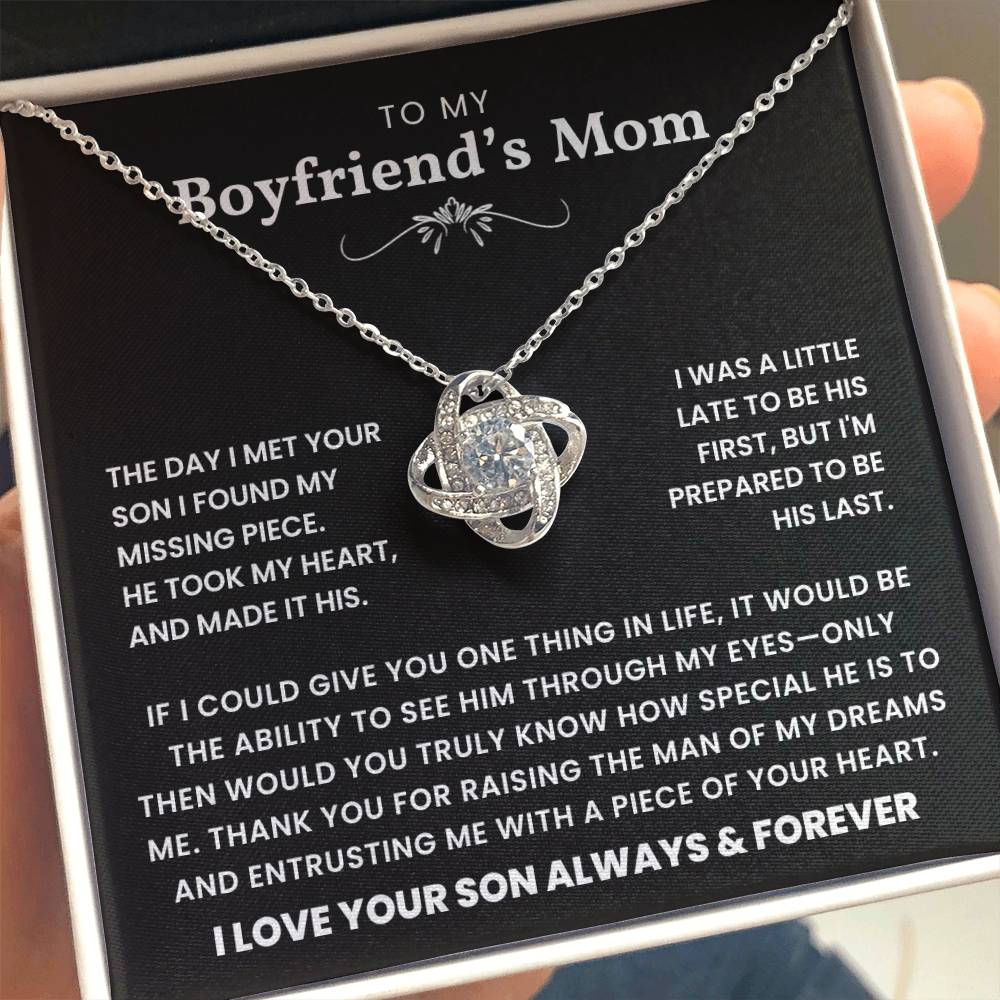 To My Boyfriend's Mom - I'm Prepared To Be His Last - Necklace