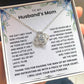 To My Husband's Mom- Loveknot Necklace-Thank You For Raising The Man of My Dreams