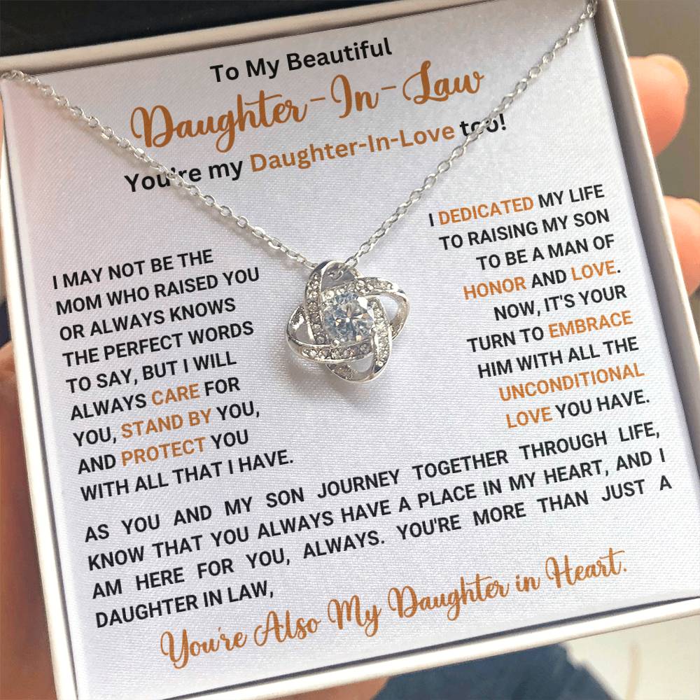 To My Daughter In Law - Gift Set Lux323