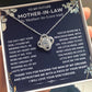 To My Future Mother In Love - Thank You for Raising The Man of My Dreams - Necklace
