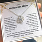 To My Husband's Mom - I Promise to Love Him For The Rest of Mine - Necklace
