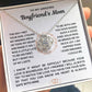 To My Boyfriend's Mom Necklace - Love Knot Necklace