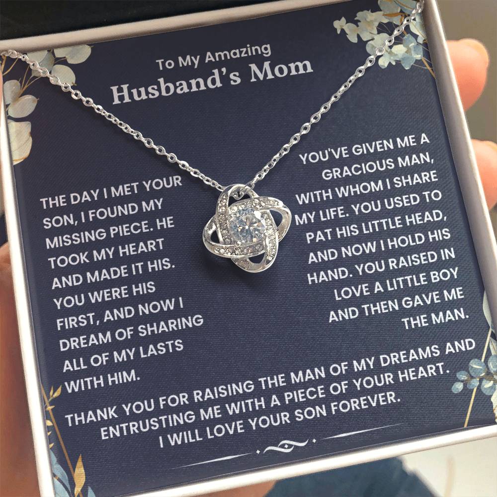 Mother's Day Gift for Husband Mom - Mom Gift Necklace Lux001