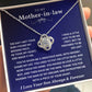 To My Husband's Mom - Thank You for Raising The Man of My Dreams - Necklace