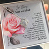 Sorry Necklace For Her- Lovenot Necklace-I Am An Idiot