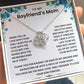 To My Boyfriend's Mom - Thank You for Raising The Man of My Dreams - Necklace Gift Set LX222