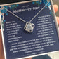 To My Mother-in-Law - Thank You for Raising the Man of My Dreams - Necklace Gift Set 341