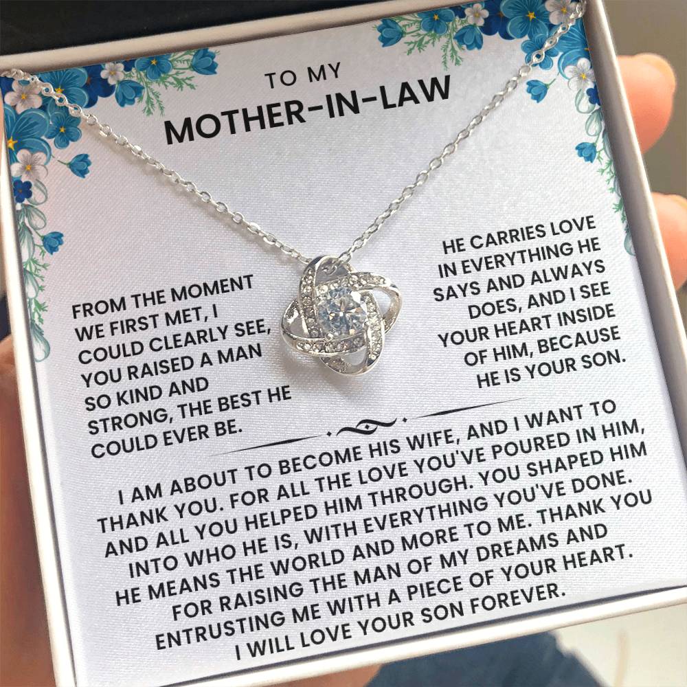 Wedding, Anniversary Gift for Mother-In-Law from Daughter in Law- Necklace