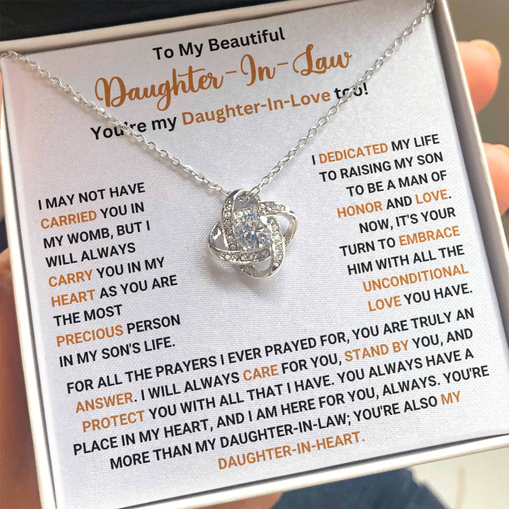 To My Daughter In Law - Gift Set Lux324