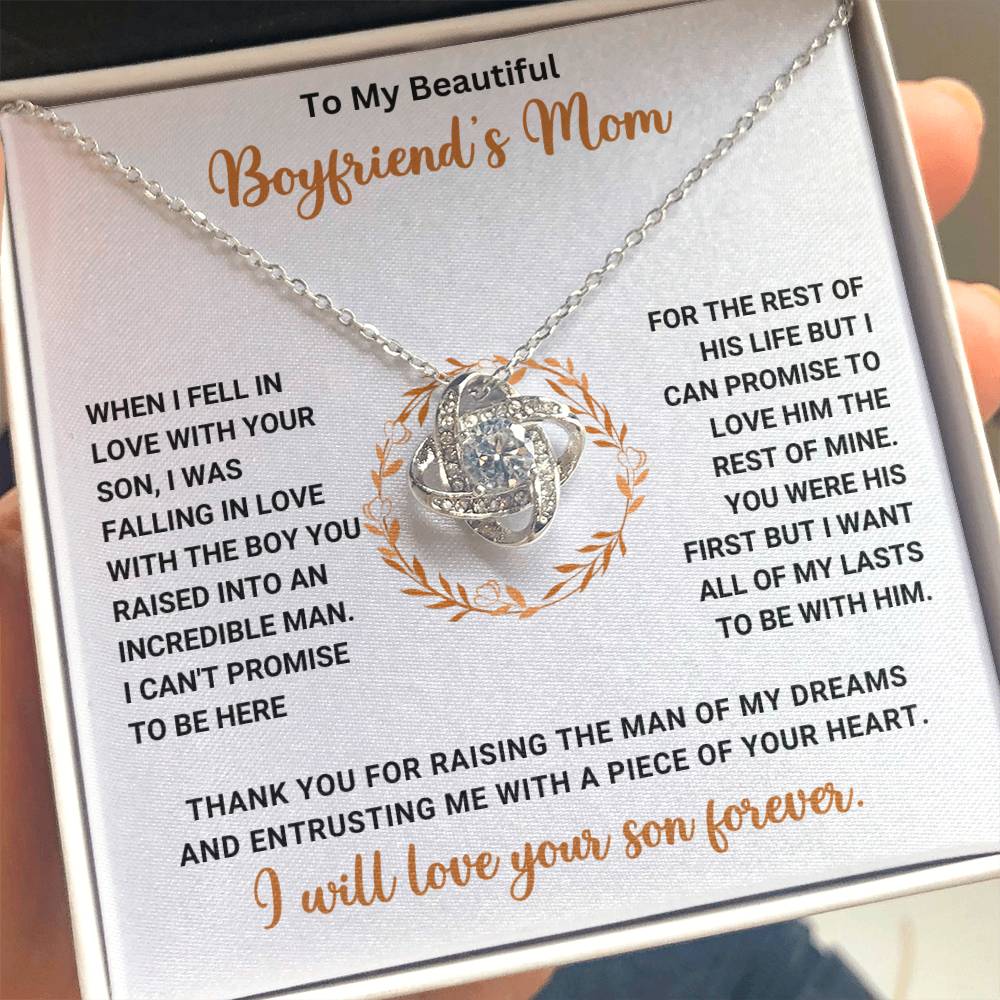 Meaningful Gift for Boyfriend's Mom - Necklace Gift Set