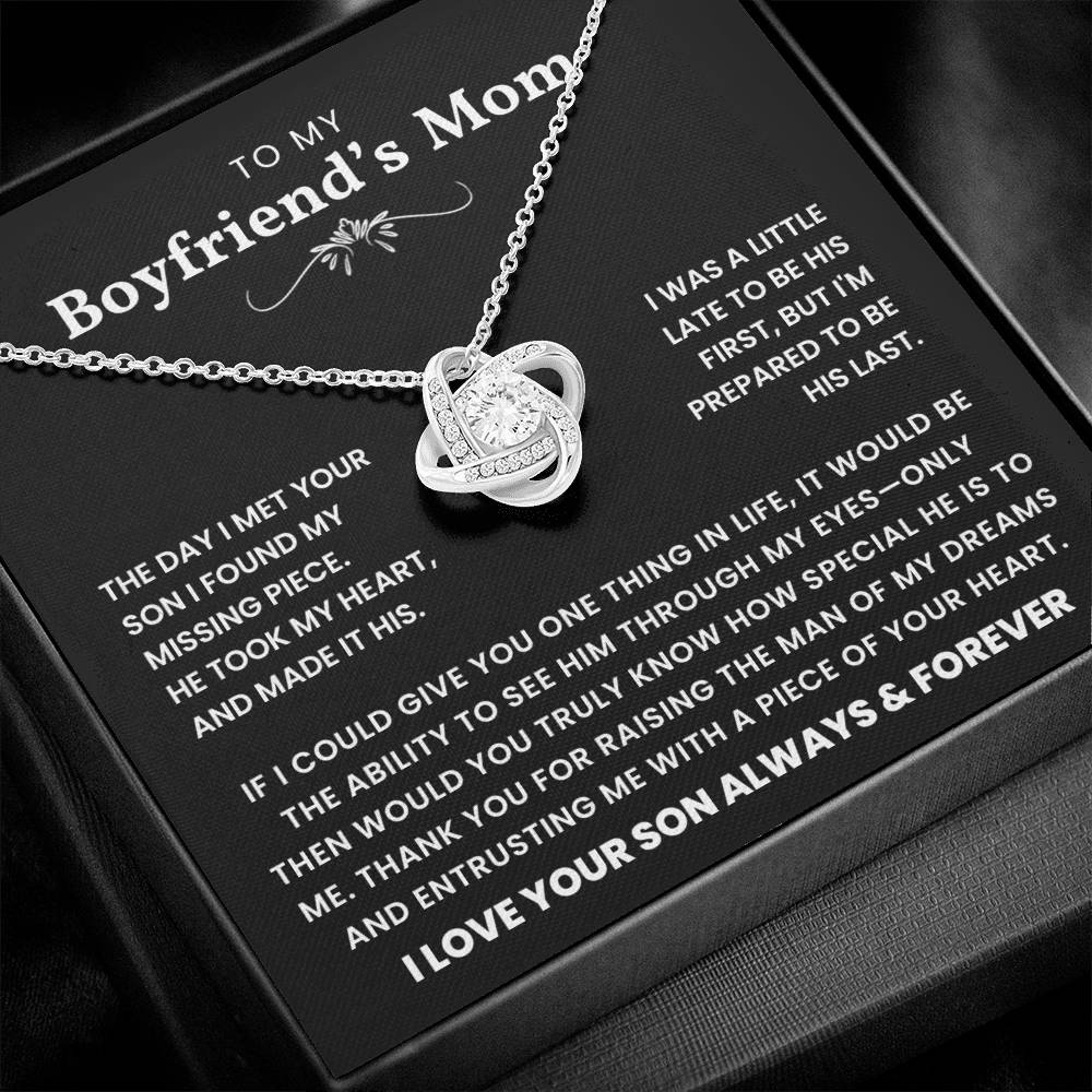 To My Boyfriend's Mom - I'm Prepared To Be His Last - Necklace