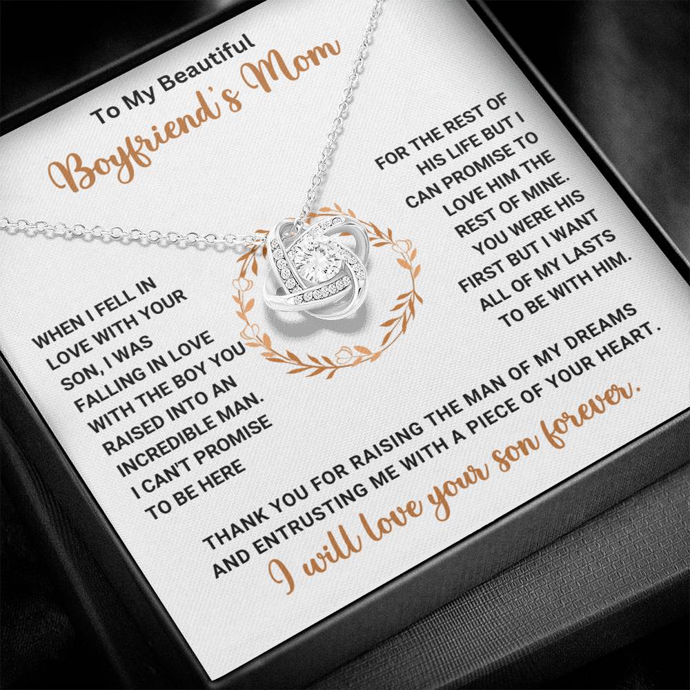 Meaningful Gift for Boyfriend's Mom - Necklace Gift Set